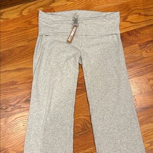 SKIMS Gray Straight Leg Pants